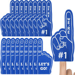 Sinmoe mini foam finger dark blue front view