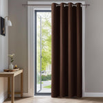 Deconovo single panel blackout drape folded in packaging