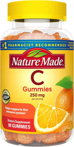 Nature Made Vitamin C Gummies 250mg per Serving, 80 Count | Adult Vitamin C Immune Support Gummies for Daily Immune Support and Antioxidant Support, Tangerine Flavor, 40 Day Supply - Image 11