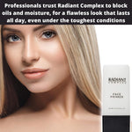 Radiant Complex matte canvas primer label details