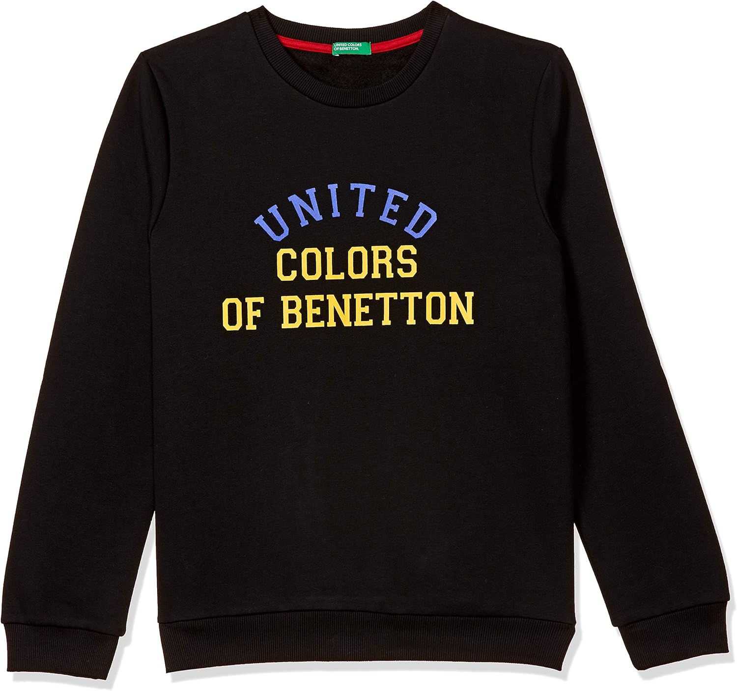 United Colors of Benetton Boy's Cotton High Neck Sweatshirt - Image 1