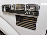 USA Flag Emblem Decal Black - 2 Pack - Image 9