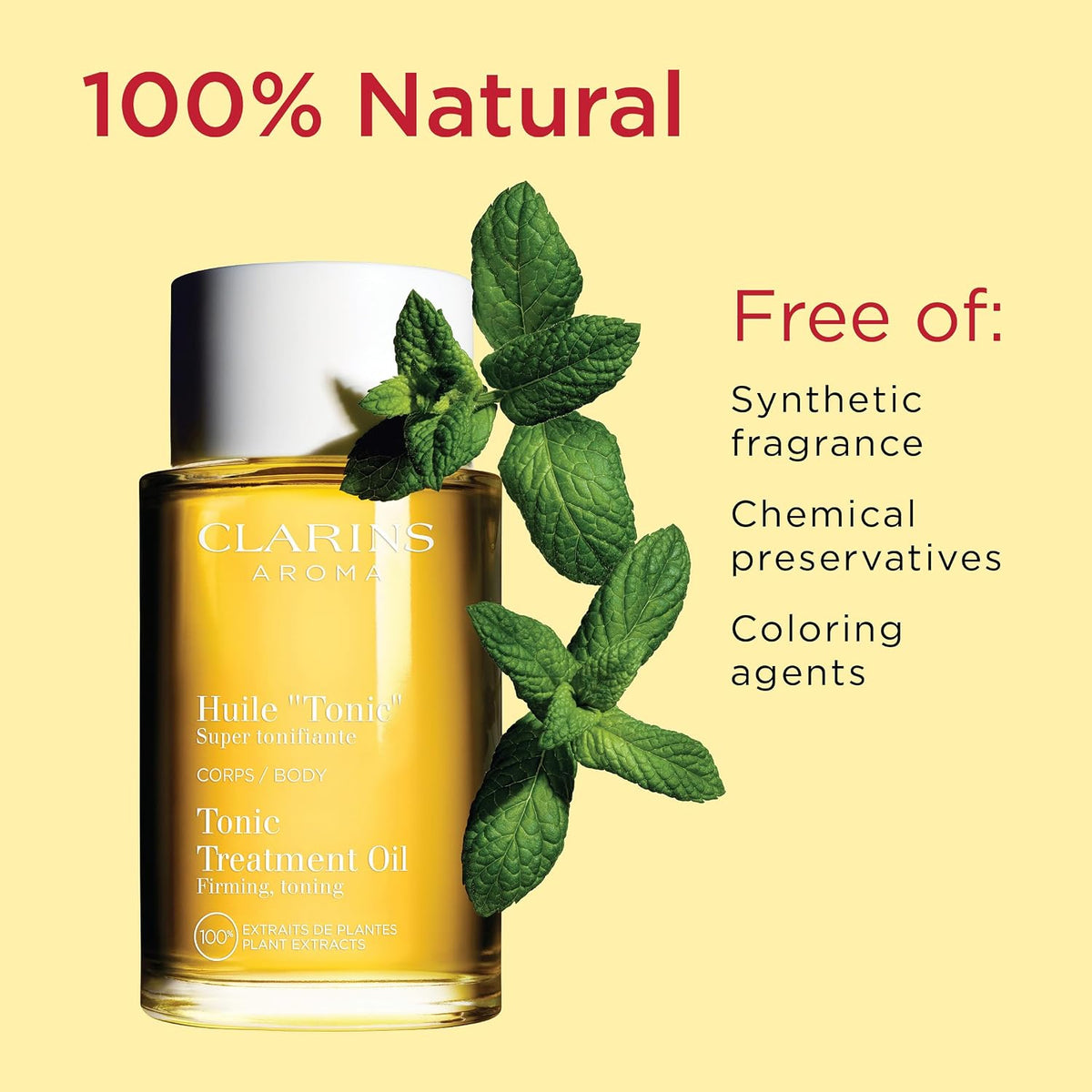 Clarins Tonic Body Treatment Oil lifestyle application