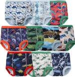 Joyo Roy boys absorbent potty training underwear front view displaying vibrant toddler prints