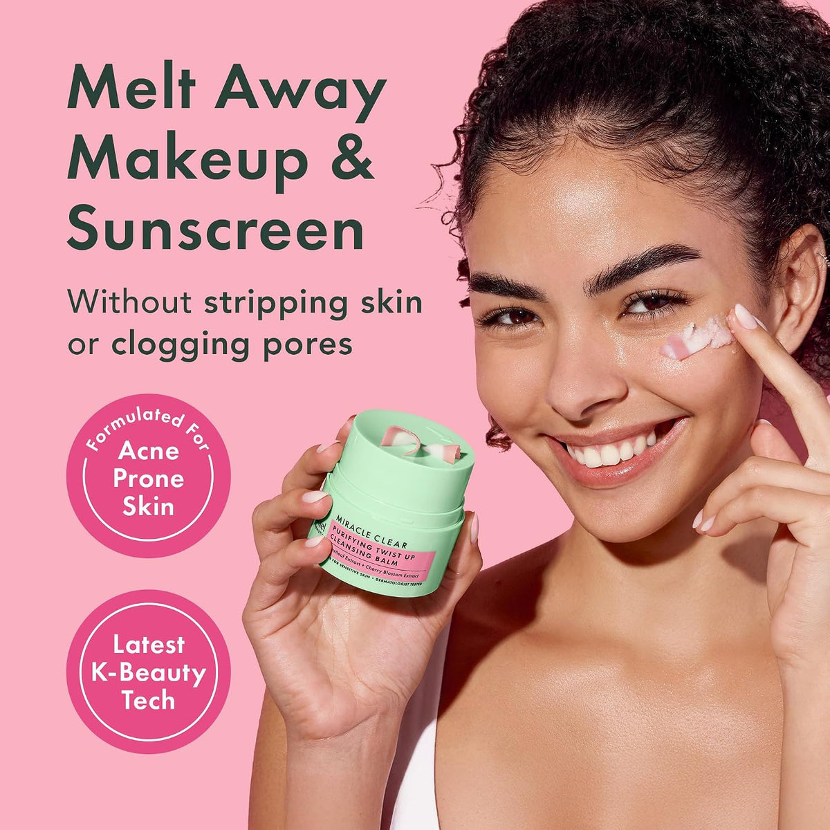 Dermatologist tested non comedogenic blemish care products from Rael brand for sensitive oily skin types