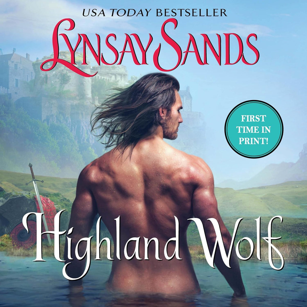 Lynsay Sands Highland Wolf Highland Brides book front cover