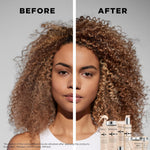 Back label of Kérastase Curl Manifesto shampoo showing ingredients