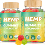 Hooloo Hemp Gummies 100,000mg front view packaging