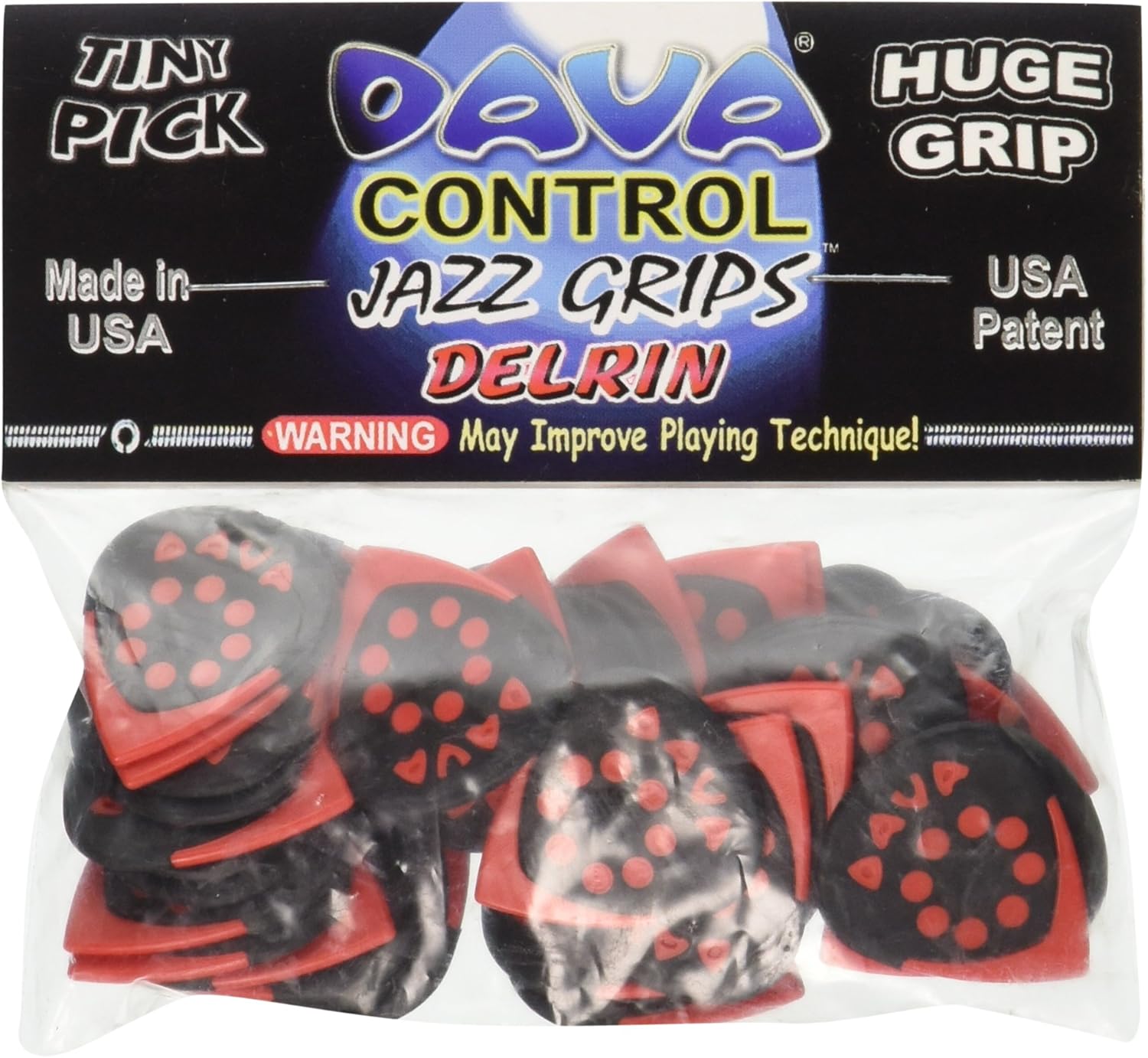 Dava Jazz Grips 36 Picks 9036 - Image 1