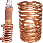 Magnetic Cigar Holder for Golf Cart, Solid Copper Construction, Fits Any Cigar Length, Golf Cart Accessory - Image 1