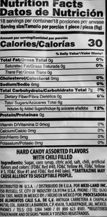 Chili Rokas candy variety for party supplies
