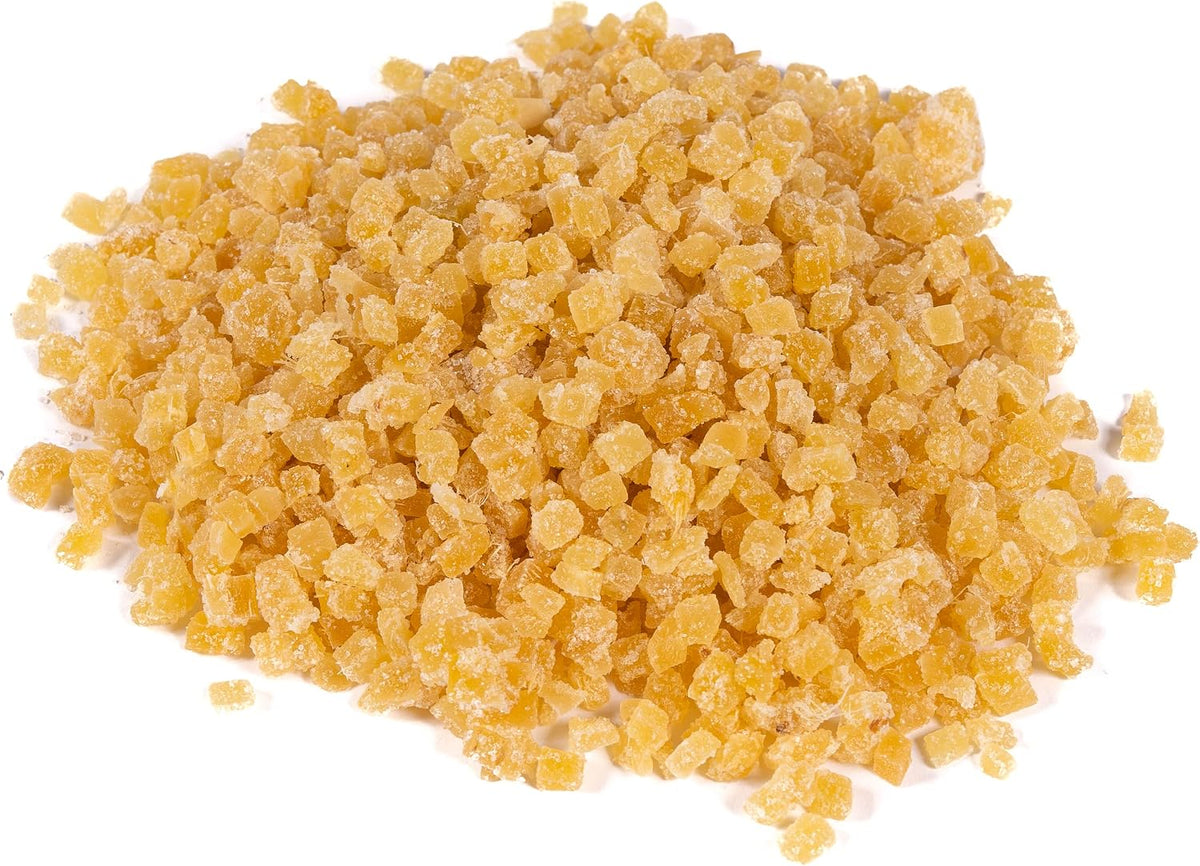 Premium dried ginger root chunks perfect for organic baking ingredients.