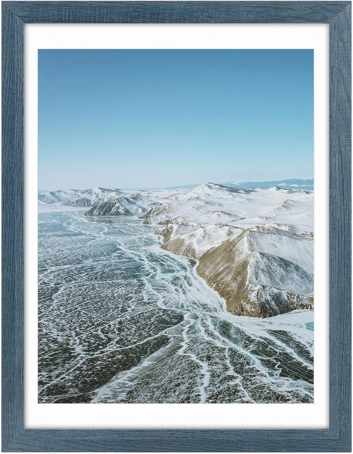Frametory 12x12 White Picture Frame, Display Pictures 8x8 with Mat or 12 by 12 Without Mat, Square Wall Frame for Print and Diamond Painting - Wide Molding (12x12, White) - Image 11