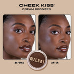 Milani Cream Bronzer 140 shade swatch on skin