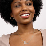PicturesOnGold custom name necklace sterling silver variant