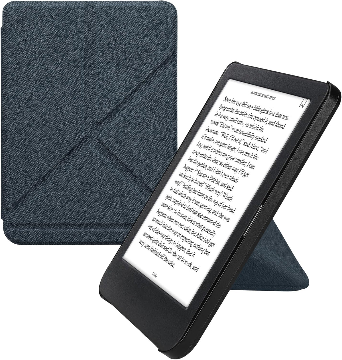 Kwmobile Origami Case for Kobo Clara BW and Colour front view