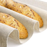 Flagood professional bakers couche front view with baguettes