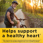 Nature Made flaxseed oil supplement nutrition facts label