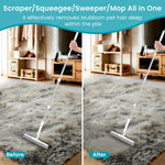 Full view of AYP 60 inch adjustable pet hair tool set