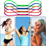 Assorted candy colors of Duufin hair bands in packaging