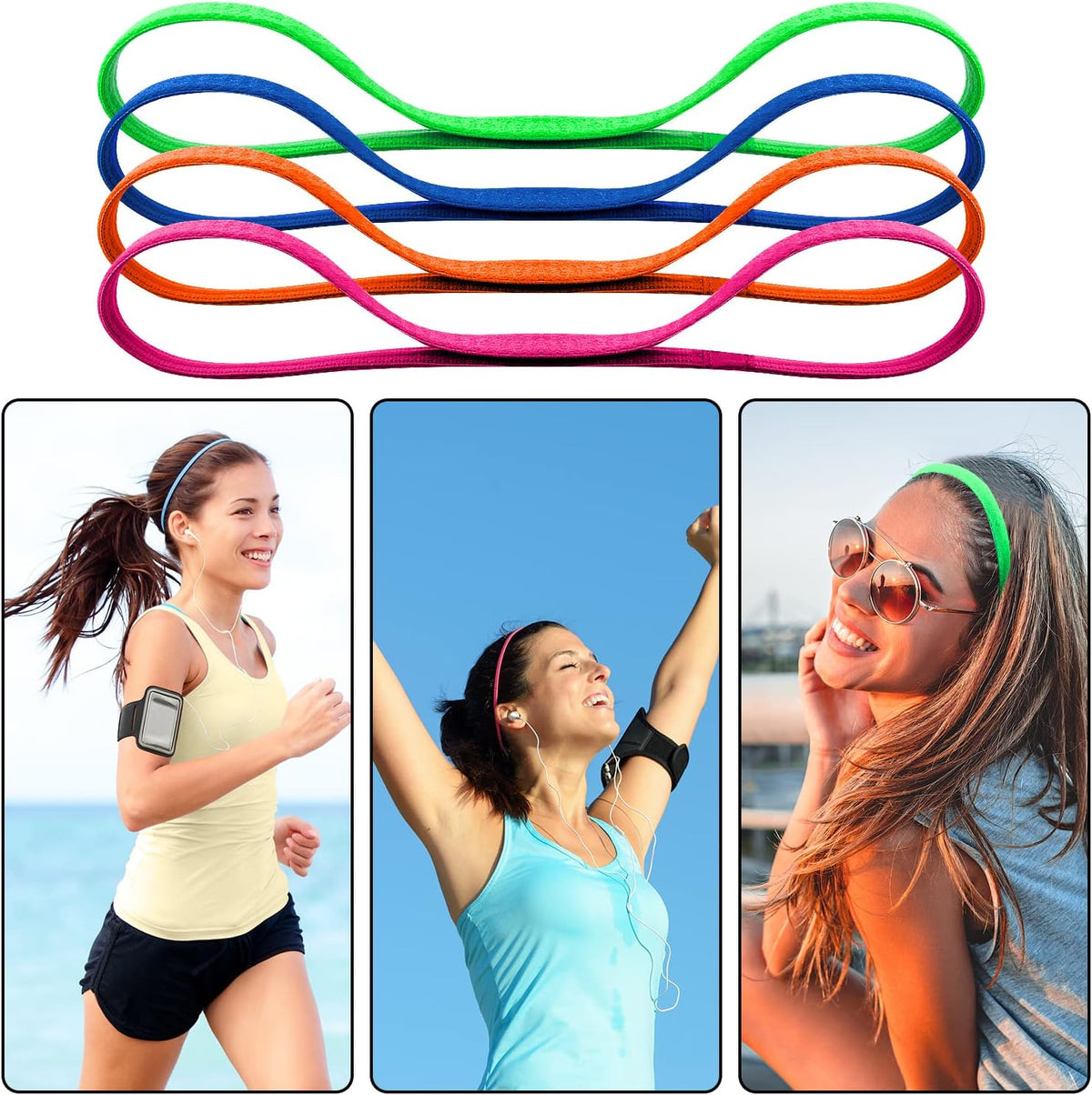 Assorted candy colors of Duufin hair bands in packaging