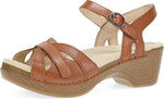 Dansko women's season sandal back heel strap detail
