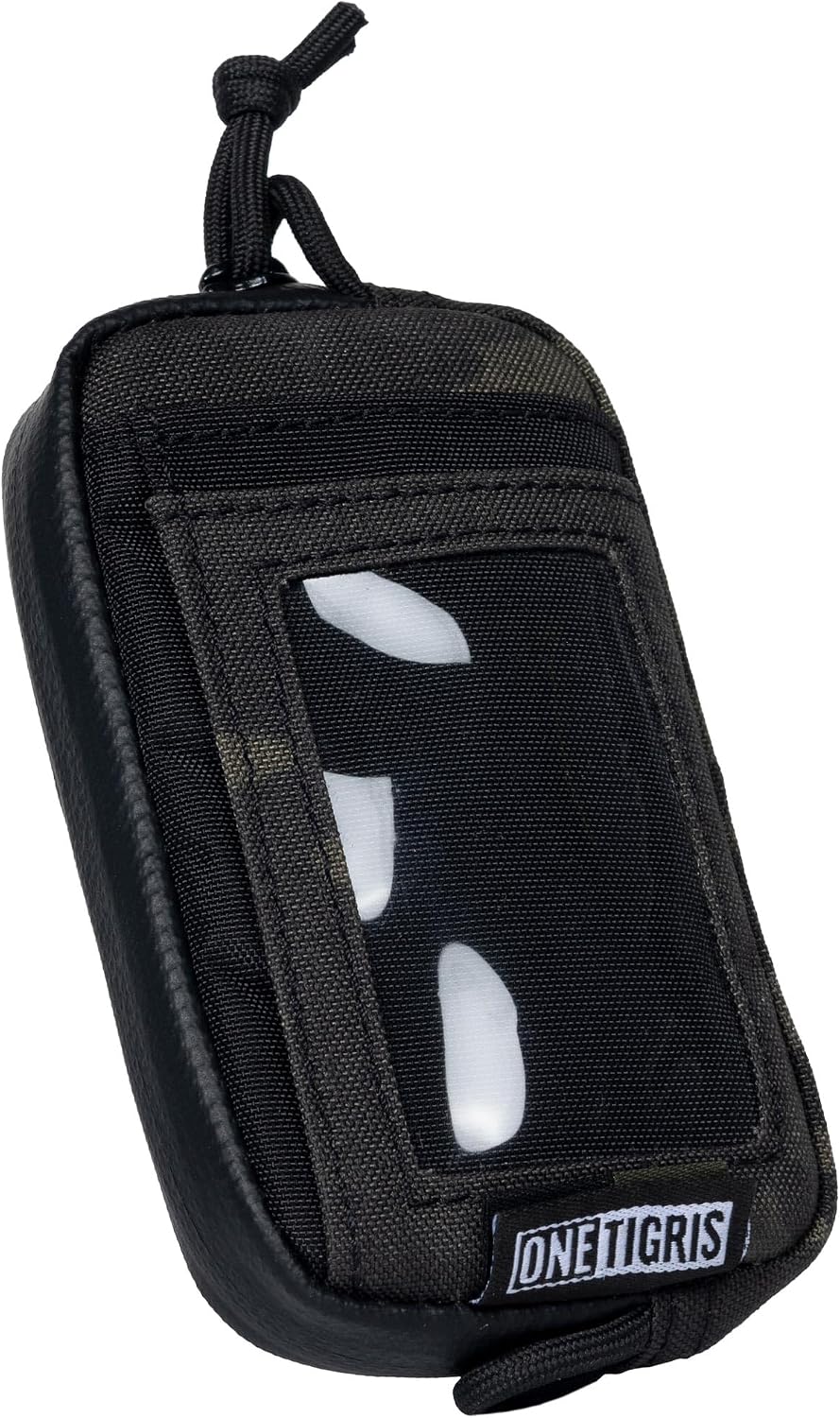 ONETIGRIS Tactical Front Pocket Wallet, Zipper Coin Pouch with ID Window | 500D Nylon Wallet, 4 Card Slots, Waterproof Zippers, Compat Cash Bag, Minimalist Cards Organizer Wallet for Women & Men - Image 11