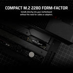 Corsair MP700 PRO XT 2TB label and branding