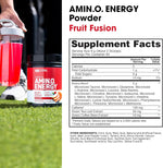 Optimum Nutrition Pre Workout energy powder container angled view showing the premium lid seal
