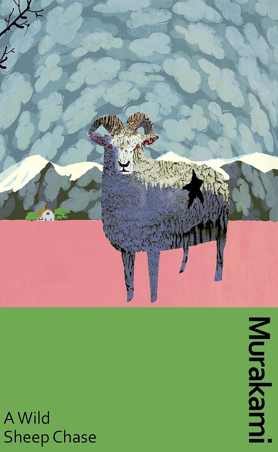 Haruki Murakami A Wild Sheep Chase hardcover front view book