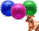 PetSport Gorilla Spiky Ball 2" - Spiky Rubber Dog Ball Toy, Interactive Puppy Toy for Small Dogs and Puppies, TPR Rubber, Vanilla Scented - 2 Inch, Small - Image 9