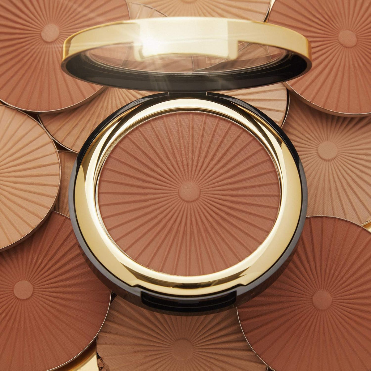 Milani Silky Matte Bronzing Powder packaging back label with ingredients list.