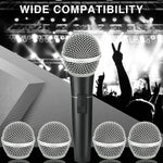 Close up of standard thread size on yehob microphone grille