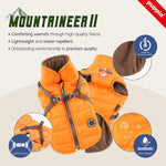 Puppia mountaineer vest backside zipper closure