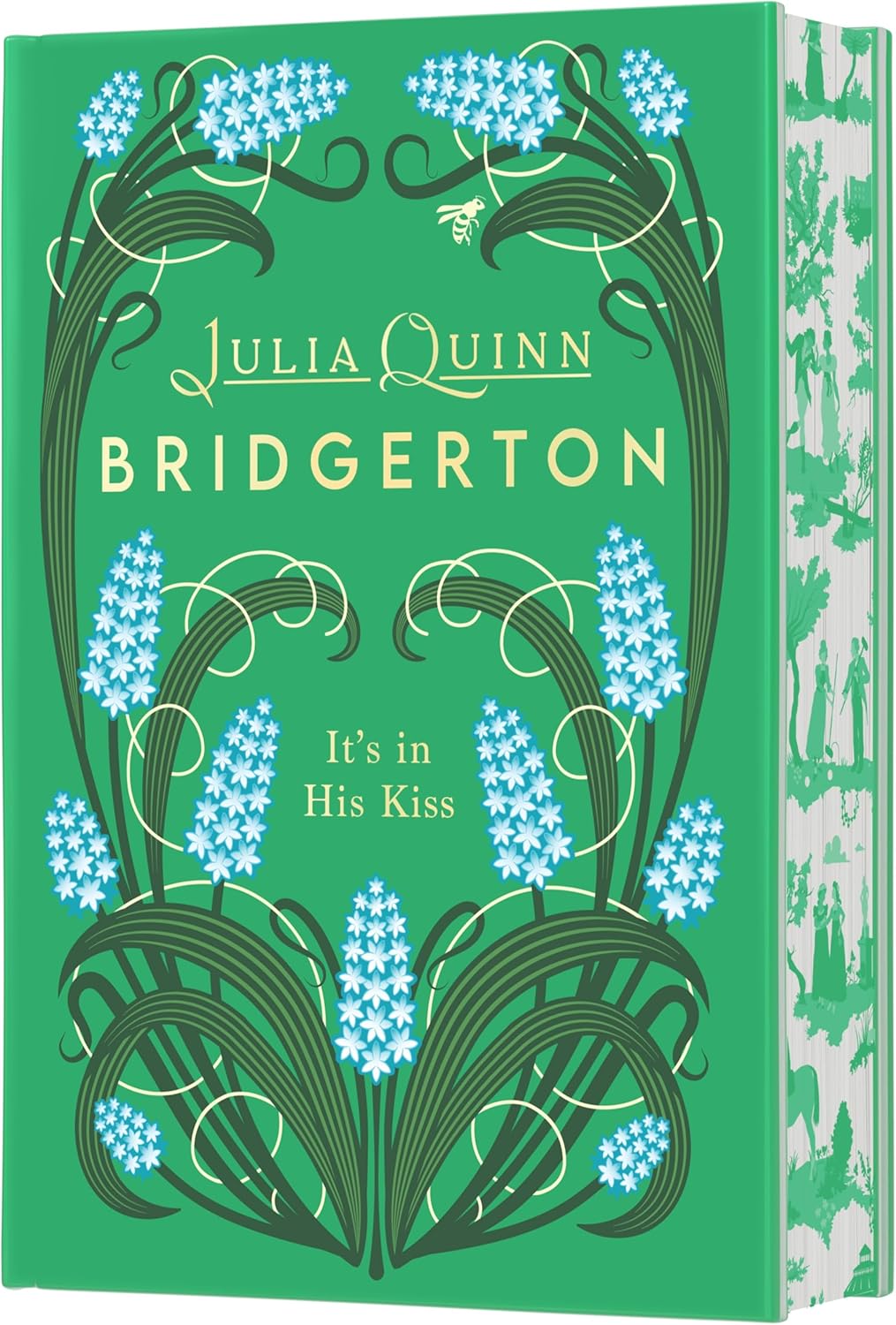 Julia Quinn It Is In His Kiss Deluxe Collector Edition Bridgerton hardcover front view