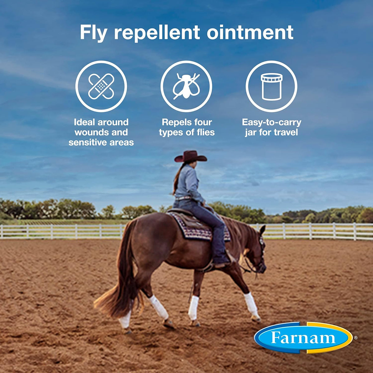 Farnam SWAT 7 Ounce topical insecticide container showing ingredients and directions