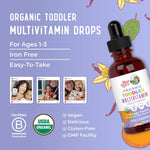 MaryRuth's toddler multivitamin daily nutritional support product display