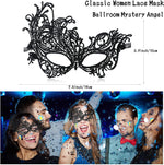 IncreDecor couple lace mask set laid flat