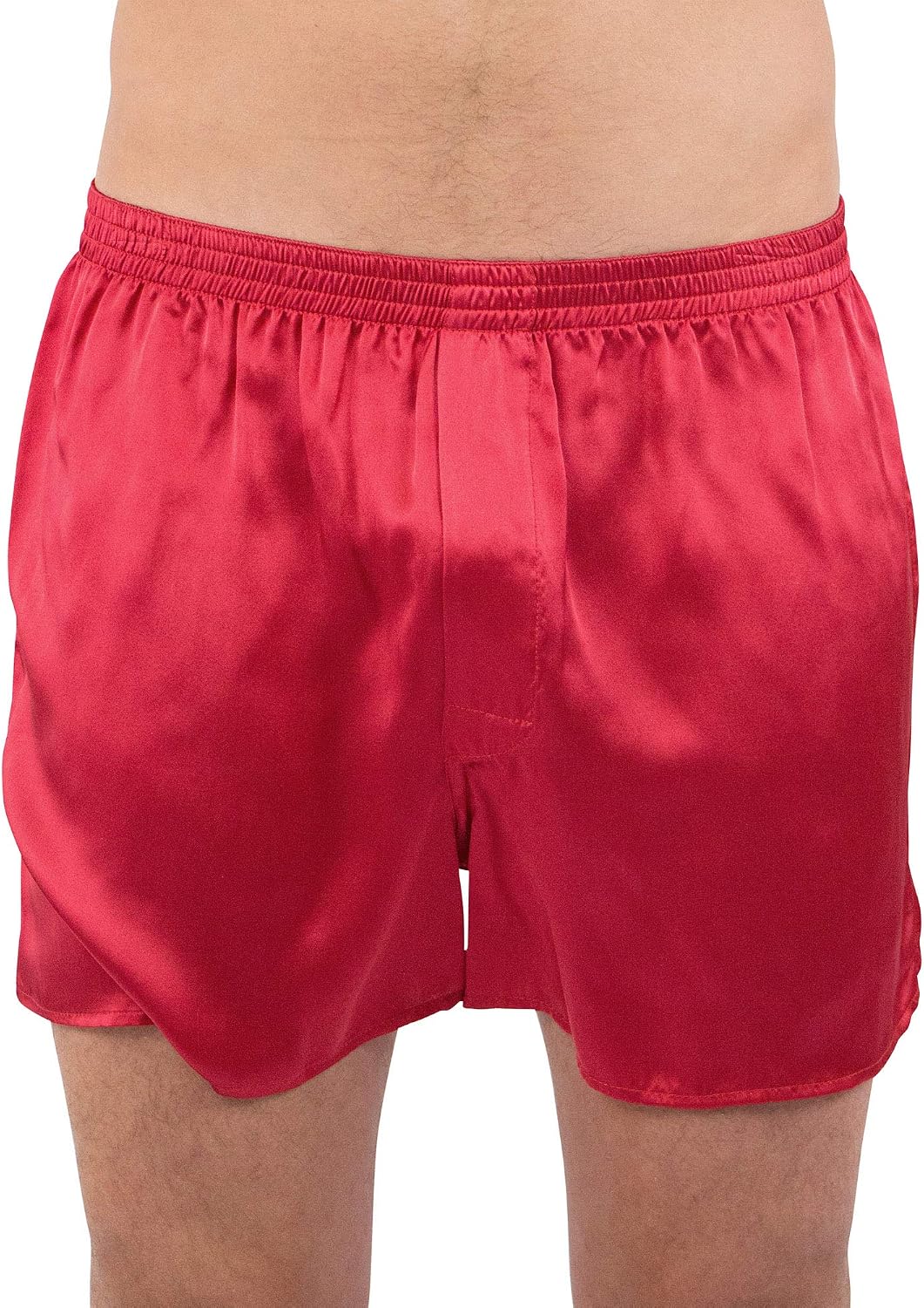 INTIMO Men's Classic Silk Boxers lifestyle flat lay presentation