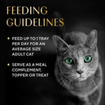 Detailed ingredient label on Sheba Bisque cat treat pack