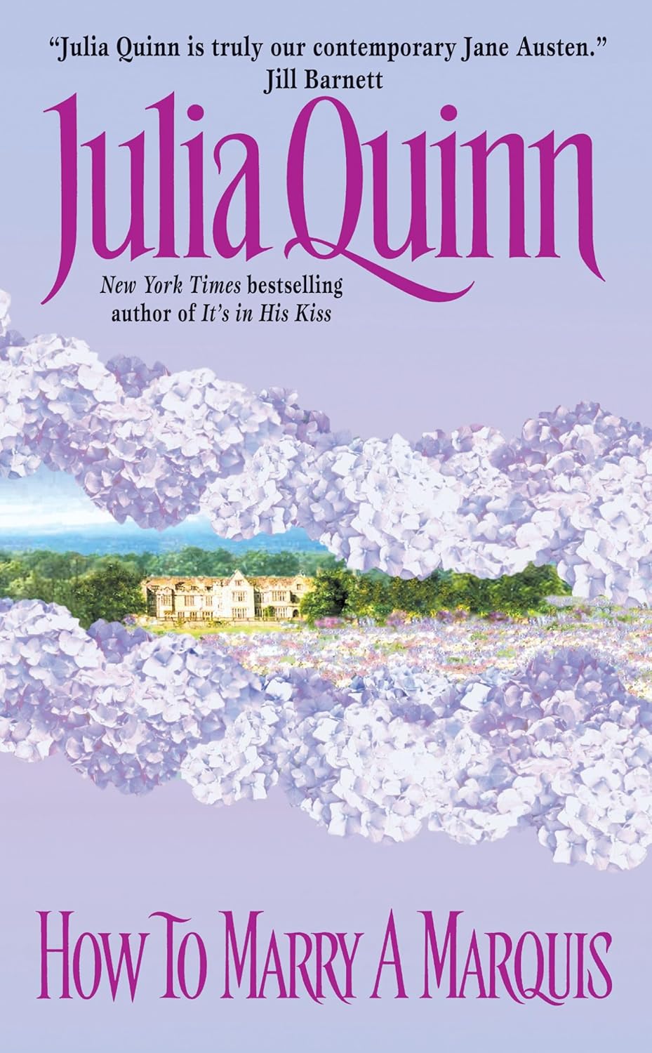 Julia Quinn How to Marry a Marquis front cover view historical romance novel.
