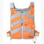 FlexiFreeze Professional Series Ice Vest Hi-Vis Orange occupational safety wear