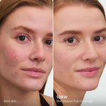 Clarins liquid foundation bottle with gold cap packaging