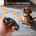 Skbak bark collar digital display screen showing training modes