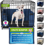 Pet Dreams Dog Crate Bumper - Patented Comfy Liner & Dog Tail Protector for Inside Crate, Fits iCrate Cages 18, 24, 30, 36, 42, 48 Inches (Khaki, Medium, 30") - Image 13