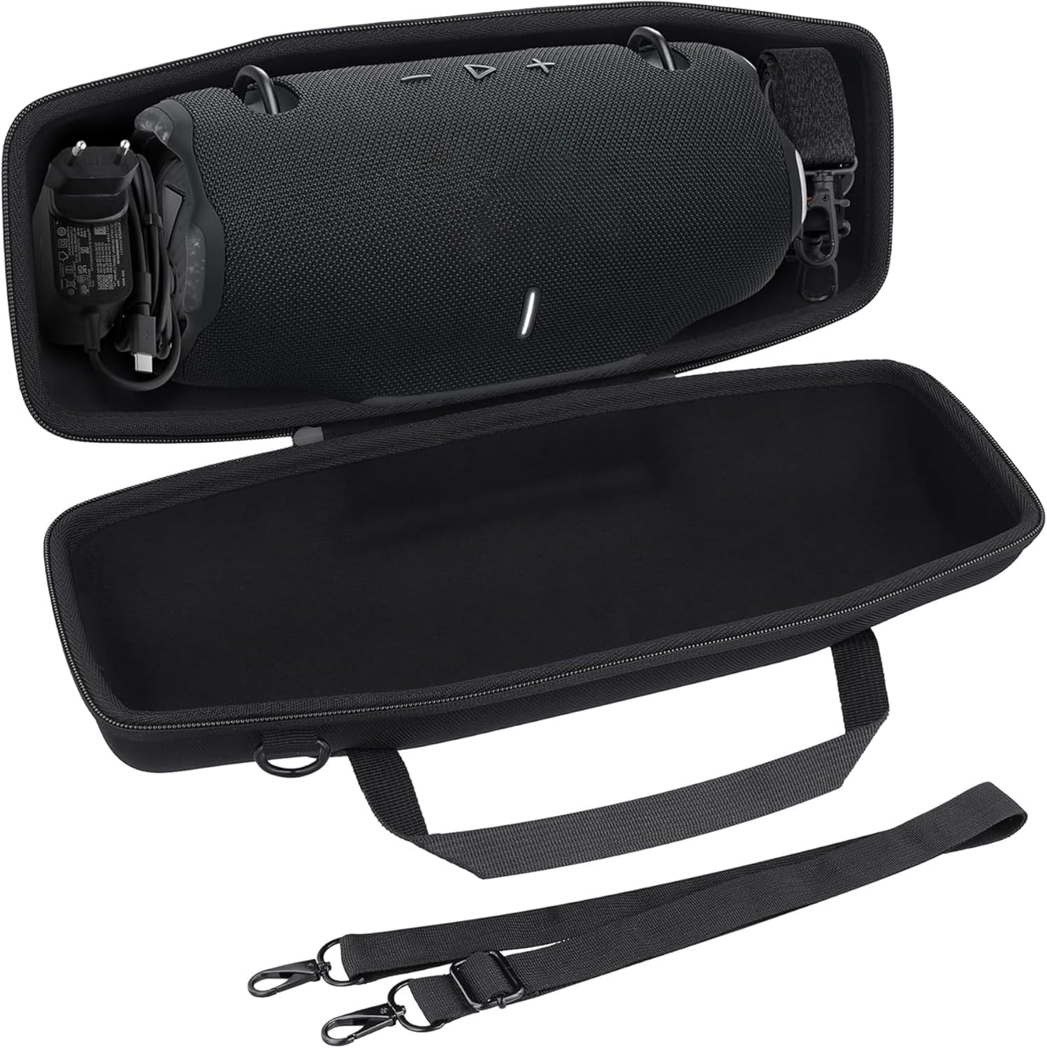 co2CREA hard travel case replacement front view protective speaker bag