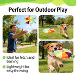 Side angle of Bulkee crinkle sound dog training toy