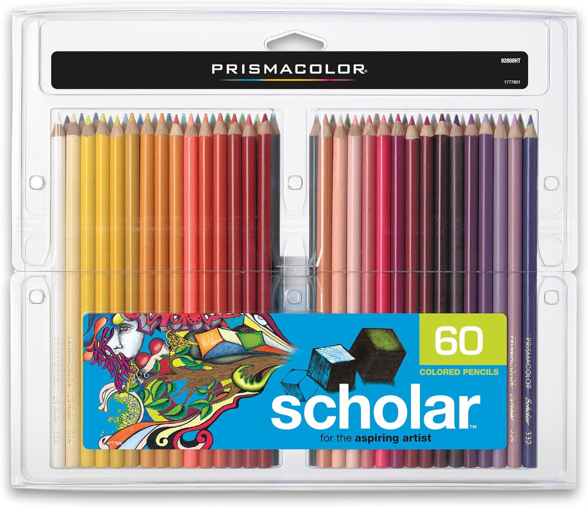 Prismacolor Scholar Colored Pencils, 48 Count - Vibrant Colors, Art Supplies, Drawing, Coloring, For Beginner Artists - Image 14