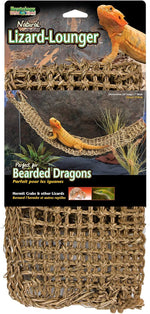 PENN-PLAX Reptology Lizard Lounger Corner Triangle - 100% Natural Seagrass Fiber - Great for Bearded Dragons, Anoles, Geckos, Iguanas, and Other Reptiles - Small - Image 9
