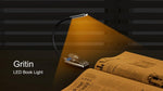 Gritin rechargeable study lamp resting on a bedside table surface